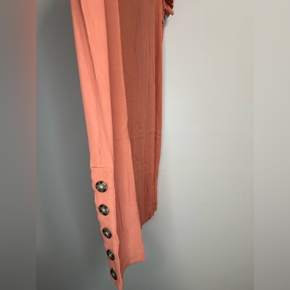 NEW Madewell Side-Button Easy Dress in Sweet Dahlia Women’s L Sheath/Shift Dress - Picture 12 of 13